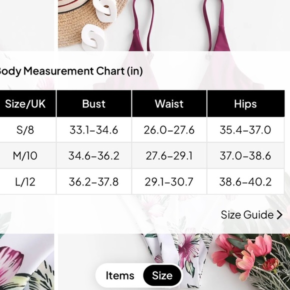 NEW ZAFUL Monowire Bikini Top Women’s SZ US Small 4 Dark Red Beach Resort - Picture 7 of 7